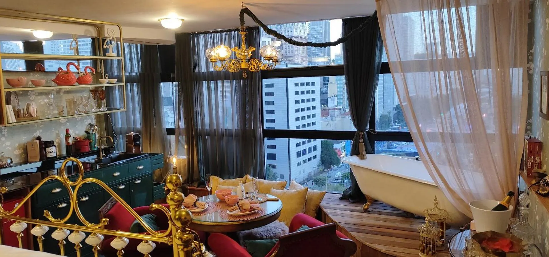 Loft Tematico Oasis Com Vista Espetacular Apartment Sao Paulo 0*,  Brazil